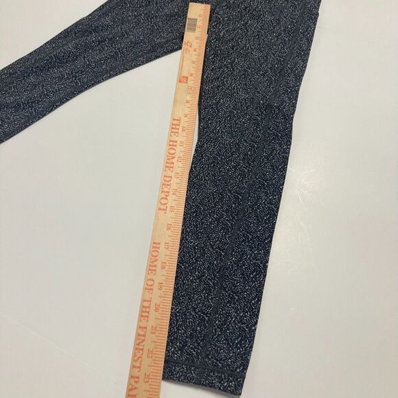 Athleta Black White Ultimate Stash Textured 7/8 Tight Leggings Pockets XS - Picture 12 of 12